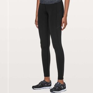 Lululemon Speed Up 28” Full Length Leggings Size 2 in Black